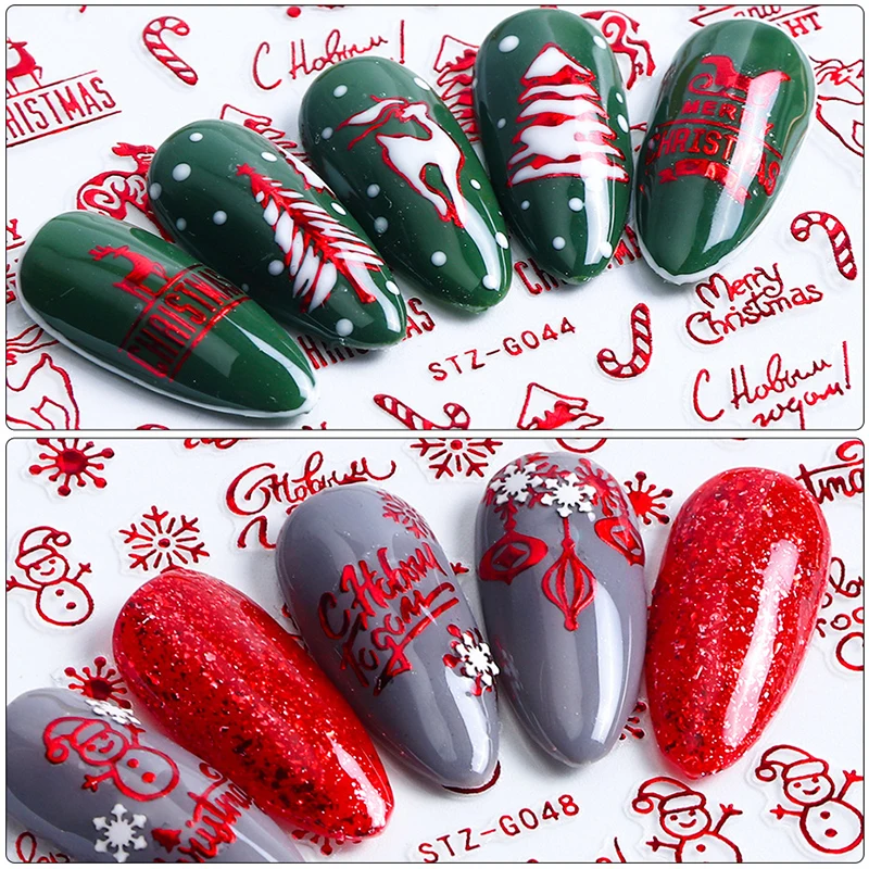 Noel Çivi Aksesuarları Kırmızı - Nail Art Xmas Tree incelemesi ve fiyatı