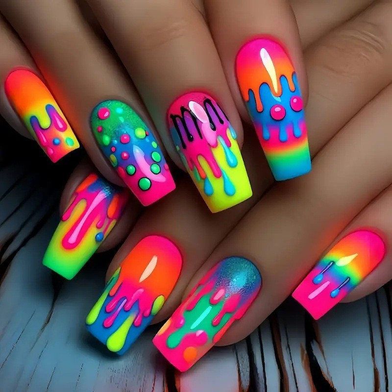 24 adet/takım kısa Orta Uzun t - Press On Nail Set incelemesi ve fiyatı