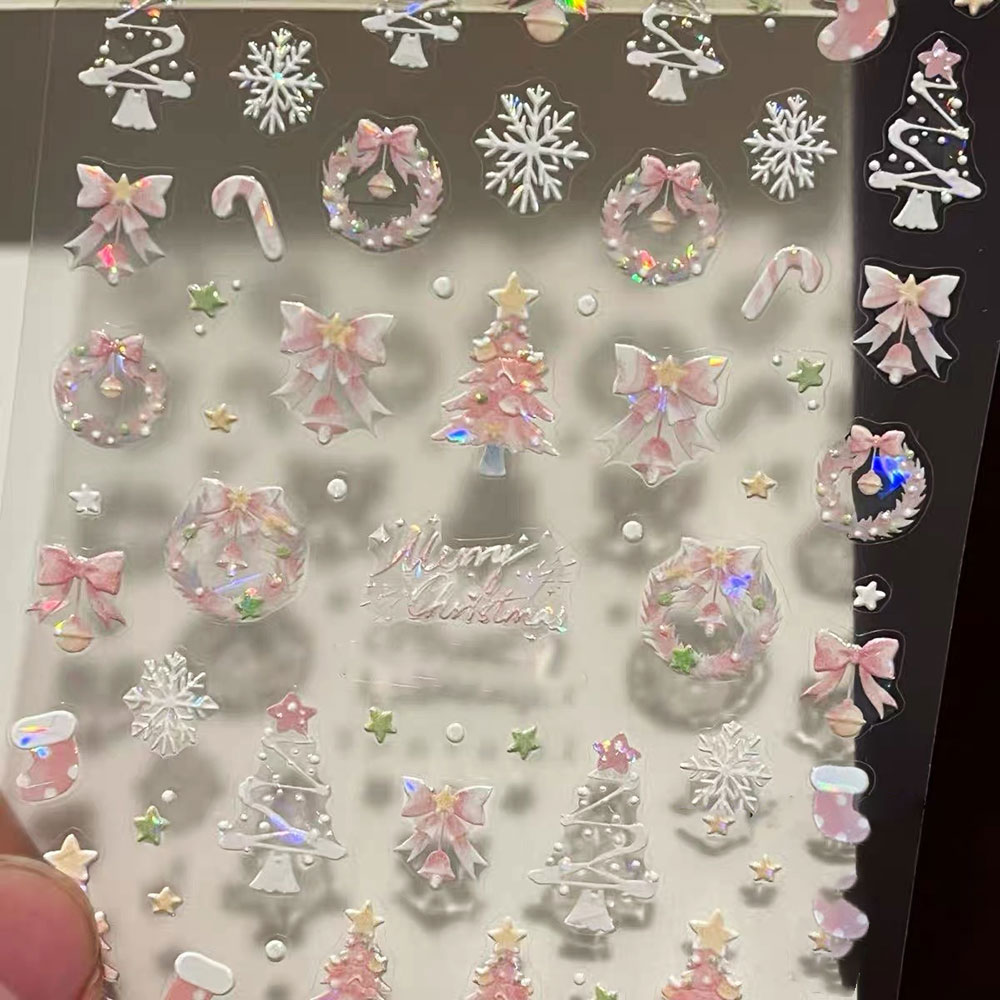 1 adet Aurora Pembe Noel Ağacı - Nail Art Xmas Tree incelemesi ve fiyatı