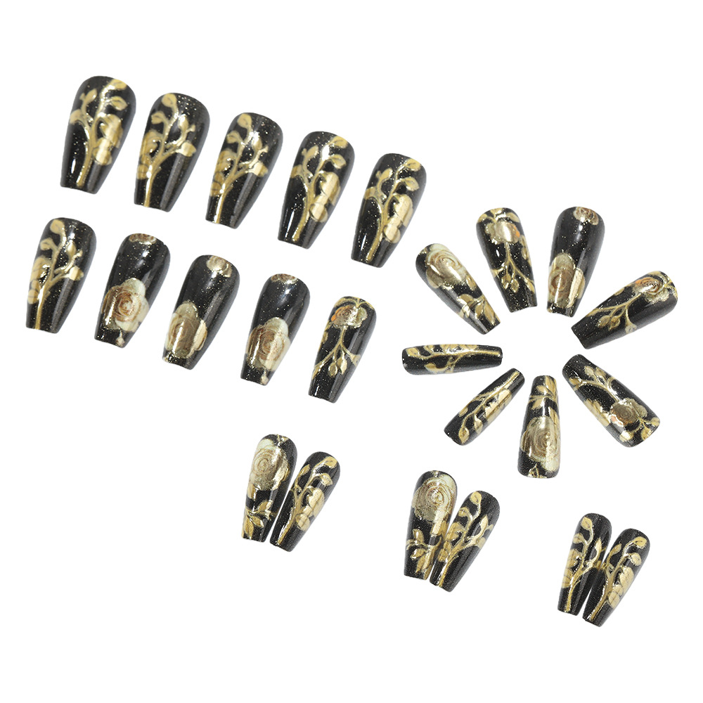 Kadınlar ve kızlar için 3D tak - Press On Nail Set incelemesi ve fiyatı
