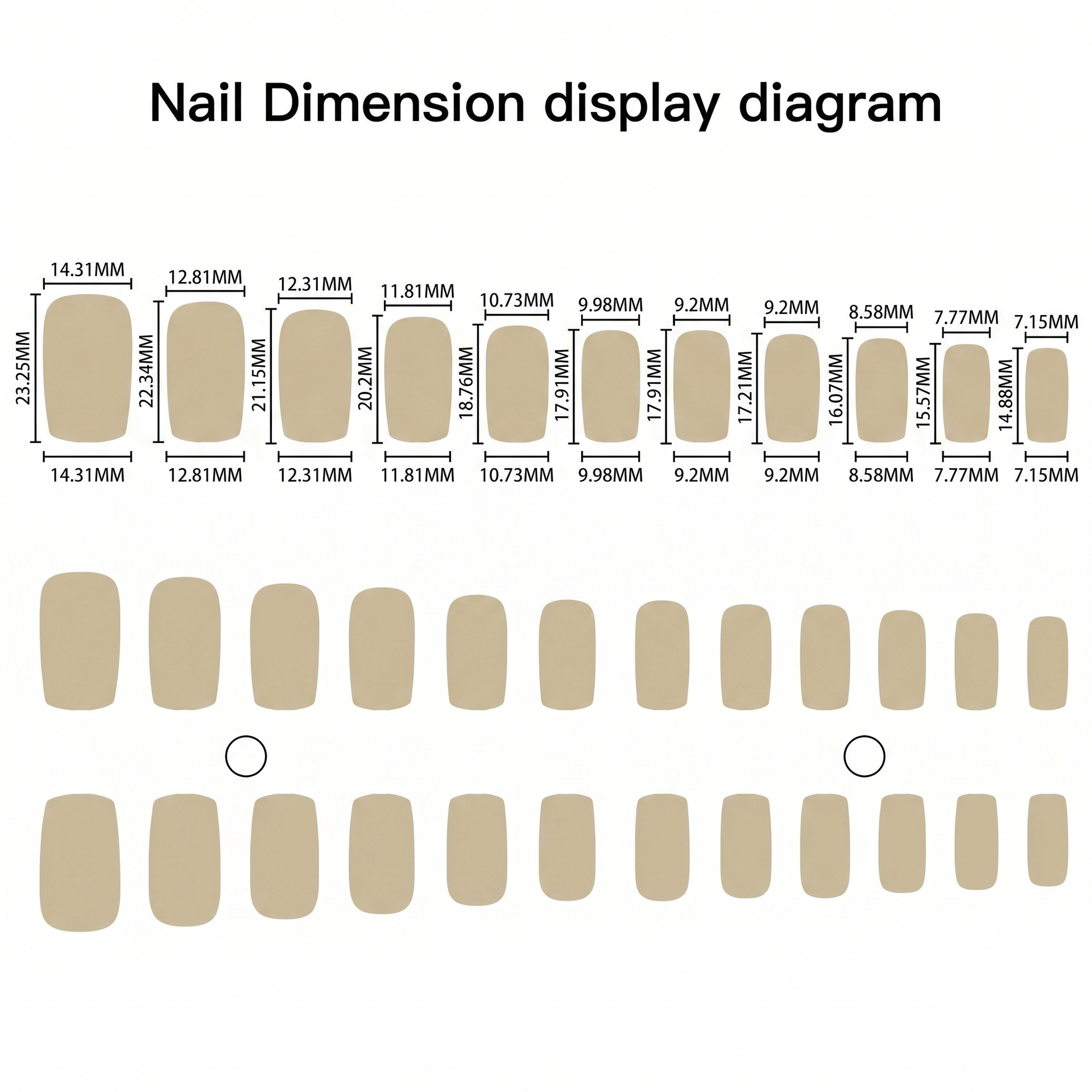 96 adet/set takma tırnaklar Gr - Press On Nail Set incelemesi ve fiyatı