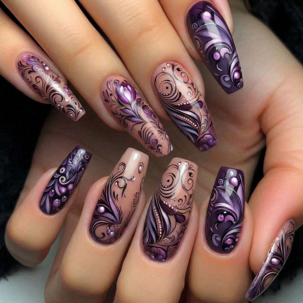 Kadınlar ve kızlar için orta b - Nail Art Full Design incelemesi ve fiyatı