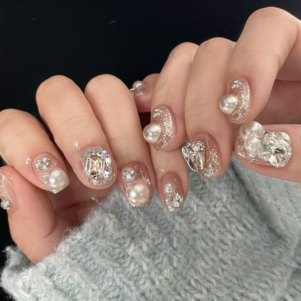 24 Adet Kedi Gözü Simli Tırnak - Nail Art Gliter incelemesi ve fiyatı