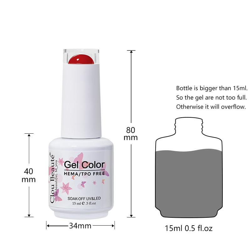 Clou Beaute Klasik Kırmızı Jel - Nail Art Red Cherry incelemesi ve fiyatı